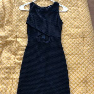Little Black Dress with Cutout